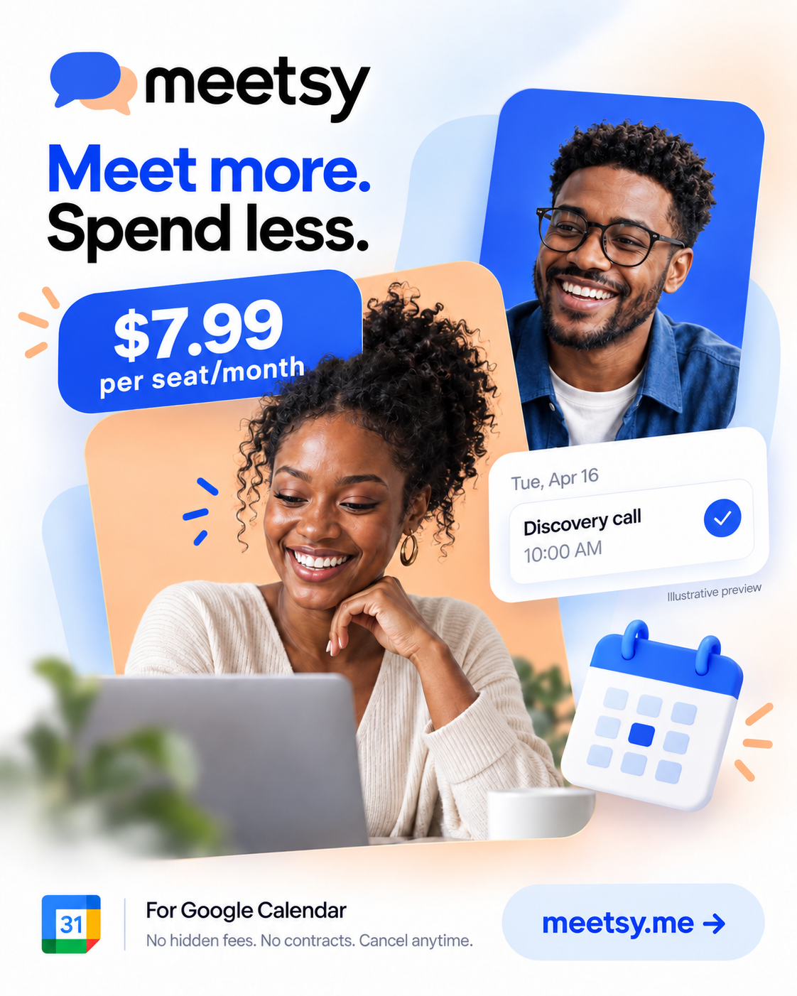 Meetsy Meet More, Spend Less campaign